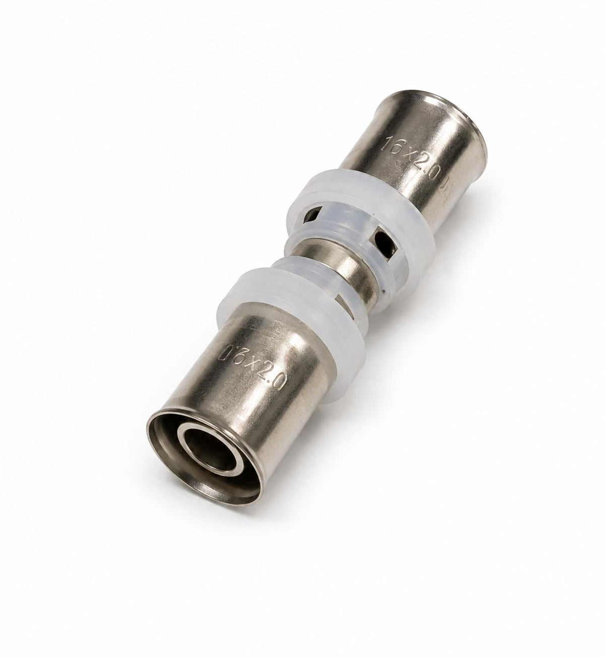 Perssok 16 x 2.0 mm - Rechte Perskoppeling  10 stuks
