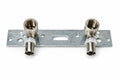 Dubbele Muurplaatbeugel 16 mm x 1/2 Binnendraad per stuk