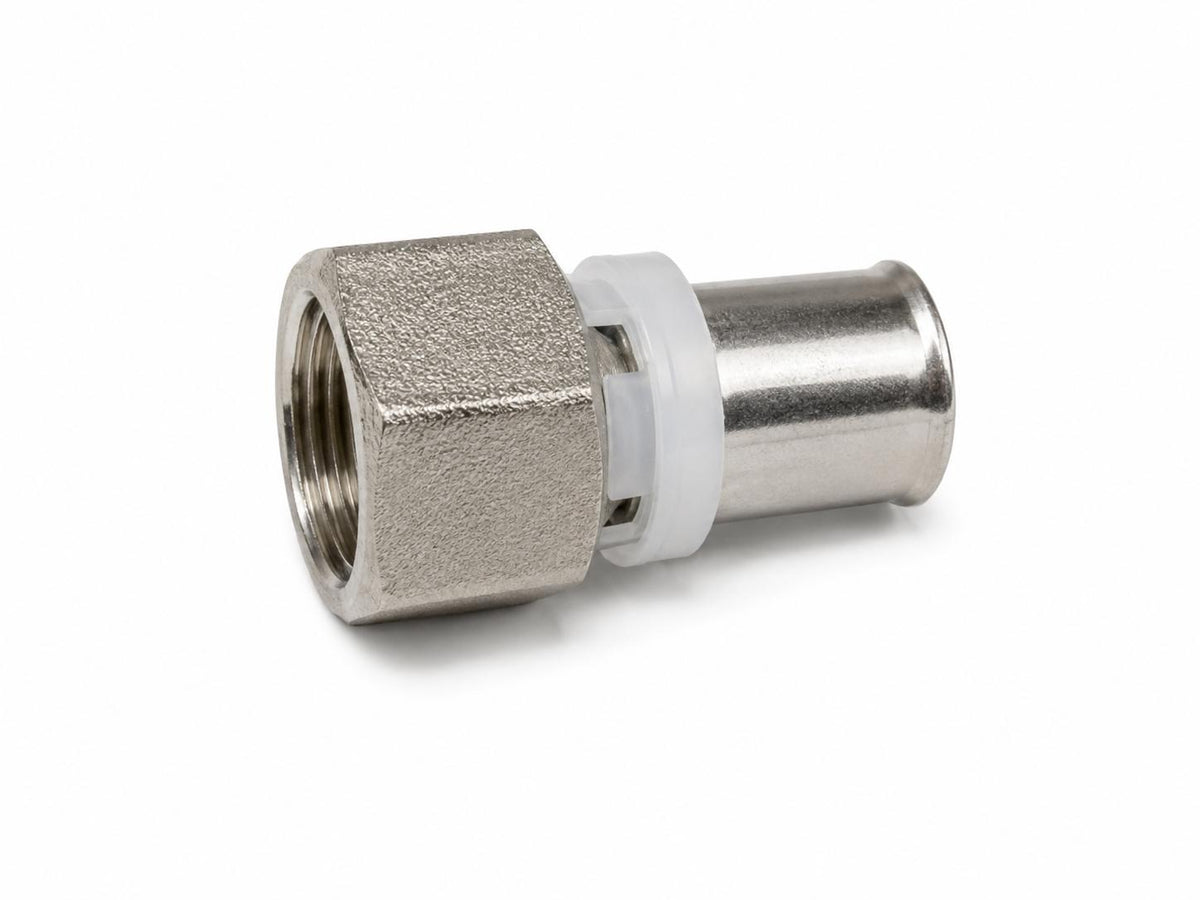 Perskoppeling met Binnendraad 16 mm x 1/2 10 Stuks